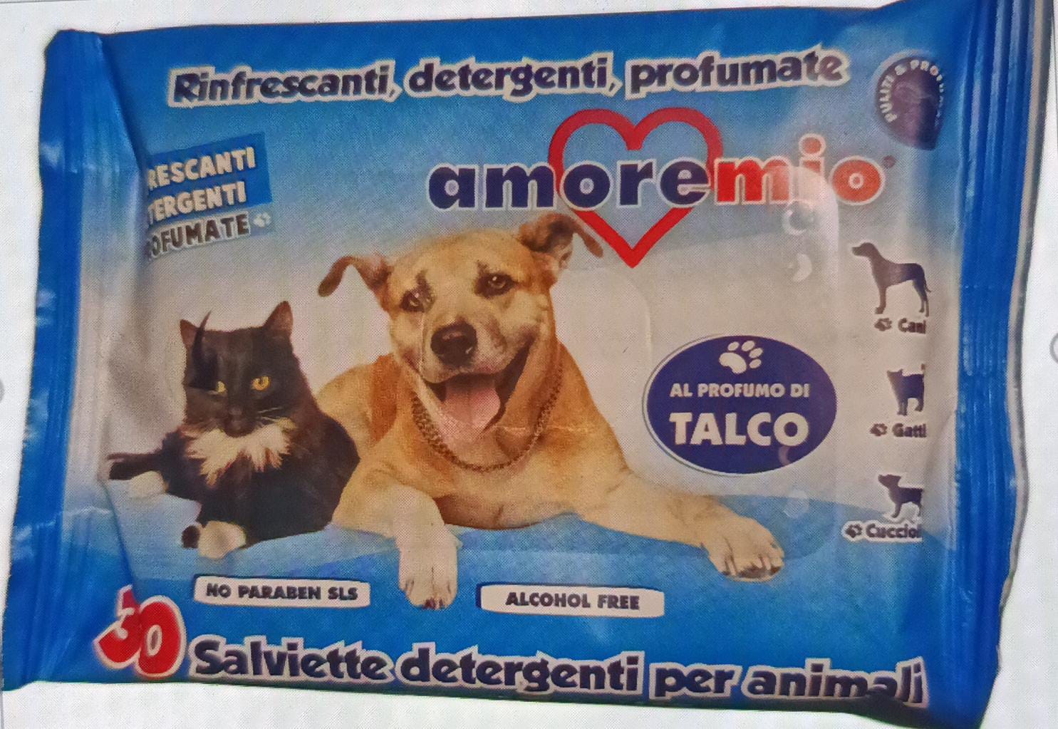 SALVIETTINE AL TALCO - AMORE MIO