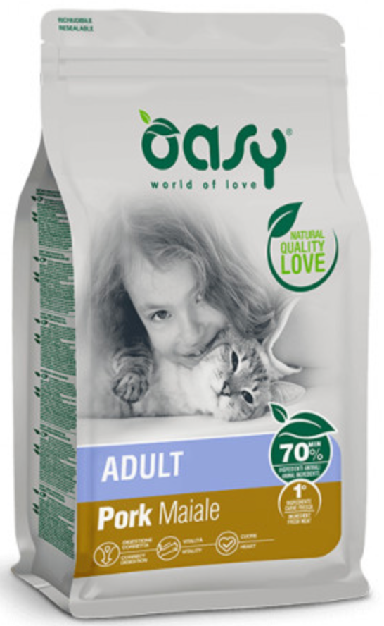 OASY GATTO MAIALE 1,5 KG