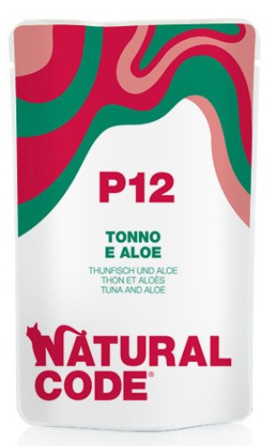NATURAL CODE GATTO P12 TONNO E ALOE 70 GR