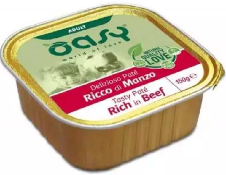 OASY CANE PATE' MANZO 150 GR