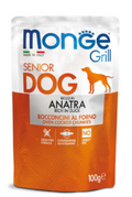 MONGE CANE GRILL SENIOR ANATRA 100 GR