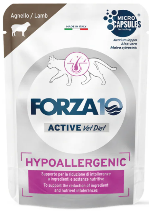 FORZA10 GATTO HYPOALLERGENIC ACTIVE VET DIET 80 GR