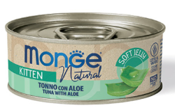 MONGE GATTO KITTEN TONNO E ALOE JELLY 80 GR