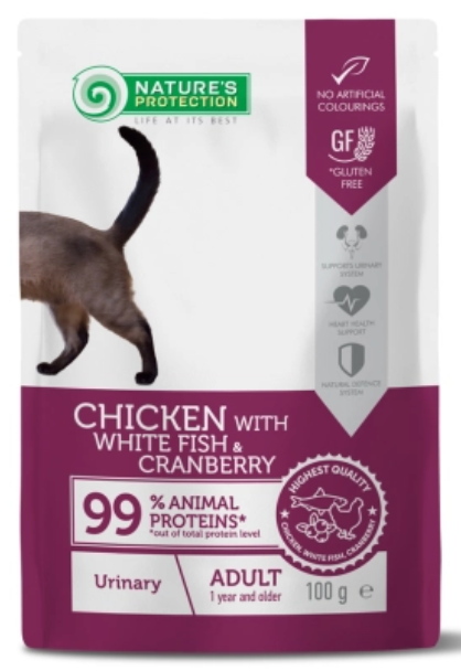 NATURE'S PROTECTION GATTO URINARY 100 GR