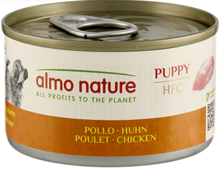 ALMO NATURE CANE PUPPIES POLLO HFC 95 GR