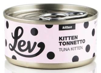 LEV GATTO KITTEN TONNETTO JELLY  70 GR