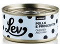 LEV GATTO POLLO E PROSCIUTTO 70 GR