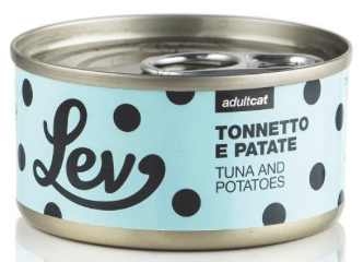 LEV GATTO TONNETTO E PATATE 70 GR