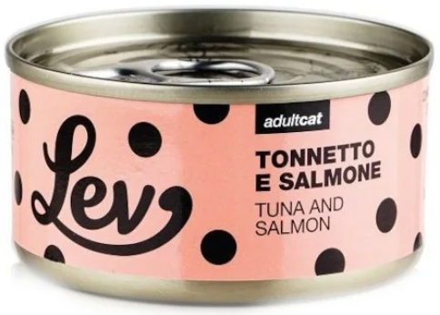 LEV GATTO TONNETTO E SALMONE 70 GR
